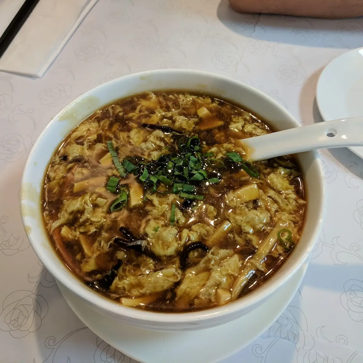 hot sour soup 酸辣汤